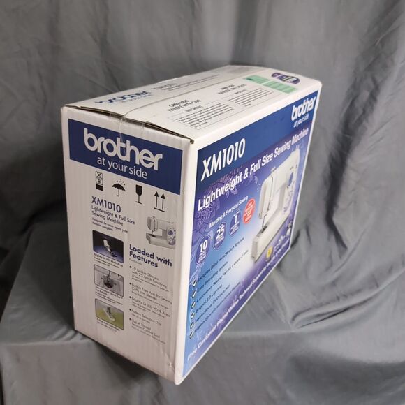 Sewing Machine, Brother XM1010, 10 Built-in Stitches, 4 Included Sewing Feet - Picture 3 of 7